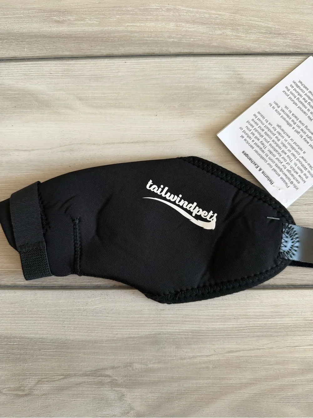 Tailwindpets Single Knee Brace Left Side Black XS NWT IN PACKAGE